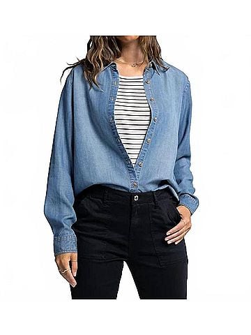 Thread & Supply Grace Shirt in Serena Wash (view 2)