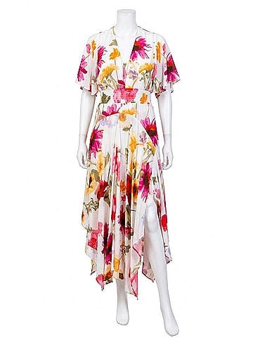 Tolani Daphene Dress in Multi Floral (view 1)