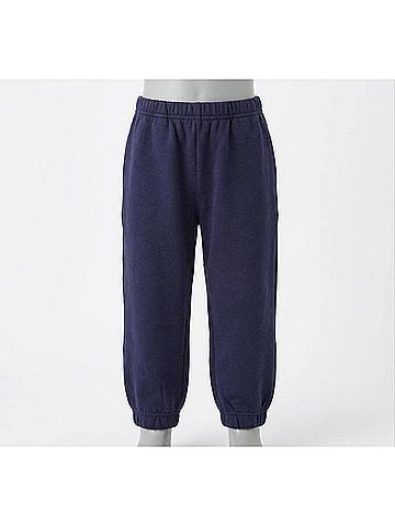 Florence Eiseman Kid's French Terry Jogger in Navy (view 2)