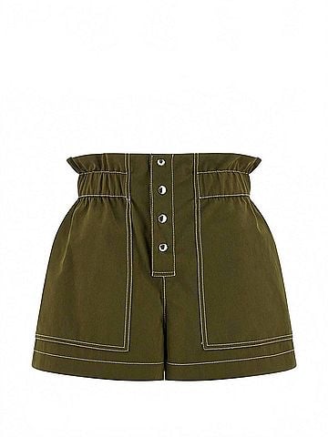 MARNI Women's Water Repellent Shorts in Musk (view 1)