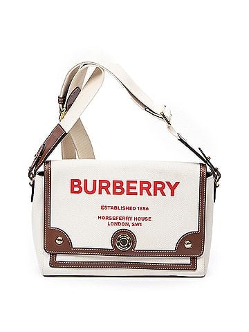Burberry Note Logo Flap Crossbody (view 1)