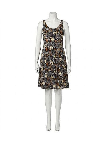 PrAna Corrinne Short Dress in Black Summer Nights (view 1)