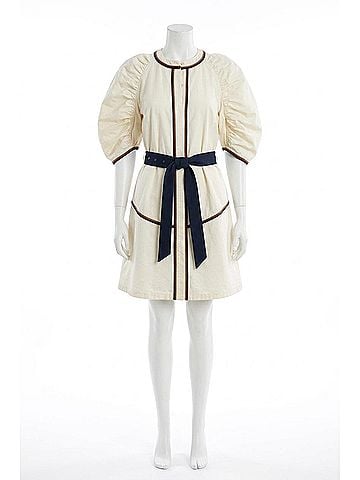 Never A Wallflower Women's Solstice Short Dress in Cream (view 2)