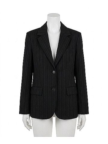 Kut from the Kloth Ellie Notch Collar Blazer in Black (view 1)