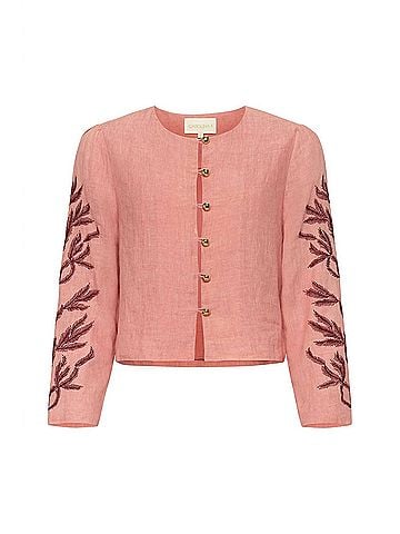 Carolina K Women's Ali Jacket in Rose (view 1)