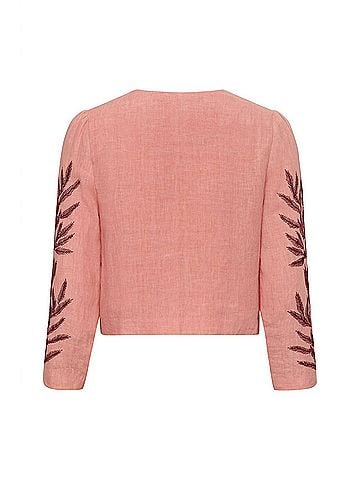 Carolina K Women's Ali Jacket in Rose (view 2)