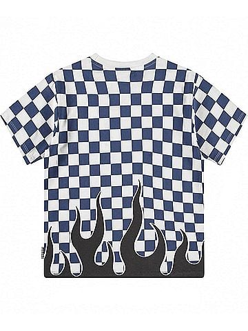 Molo Kid's Rodney Tee 4 Mo in Courage Check (view 2)