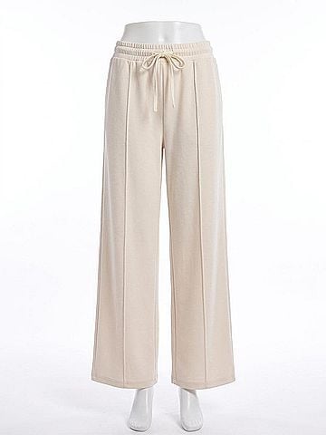 Thread & Supply Becka Wide Leg Pant in Ivory (view 1)