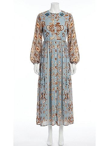 Carolina K Josefina Dress in Celestial Blue (view 1)