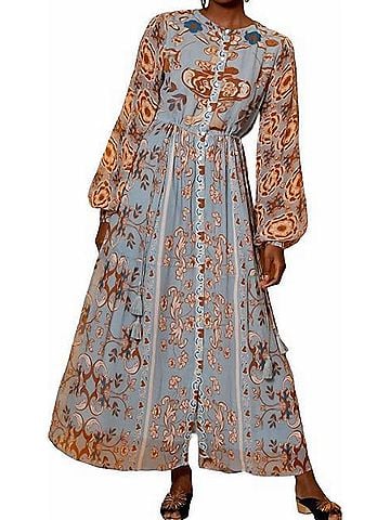 Carolina K Josefina Dress in Celestial Blue (view 2)