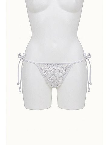 Borgo De Nor Divona Tie-Me-Up-Brief in White (view 1)