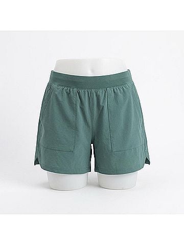 Royal Robbins Spotless Evolution Short in Sea Pine (view 2)