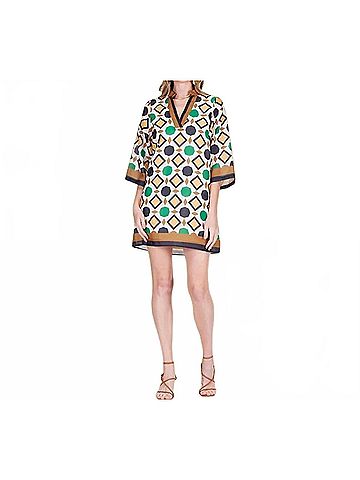 Jade Diamond Daze Dress in Multicolor (view 2)