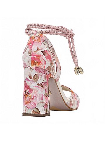 Andrea Women's High Heel Sandals With Rope Ankle Strap (view 2)