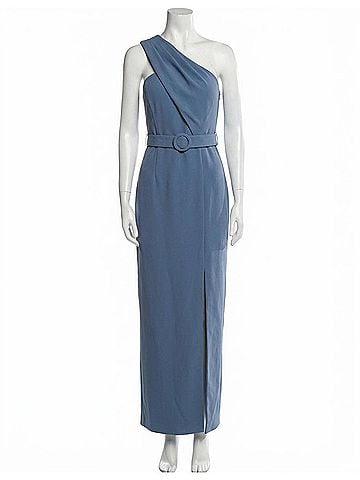 Kay Unger Bowie Gown in Mediterranean Blue (view 1)