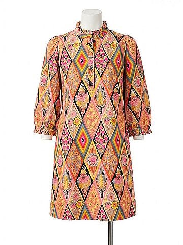 uncle frank Back Tie Dress in Multi (view 1)
