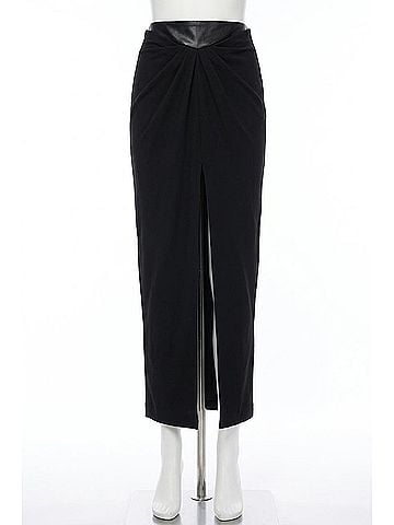 Brandon Maxwell The Nora Skirt in Black (view 1)