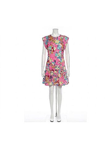 Jade Karen Floral Breeze Dress in Pink (view 1)