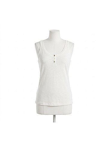 Karina Grimaldi Zaya Scoop Neck Top in Cream (view 1)
