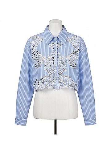 RD Style Ayama Shirt in Riviera Azure (view 1)