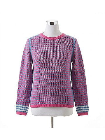 Hatley Pointelle Stripe Sweater in South East Summer (view 1)