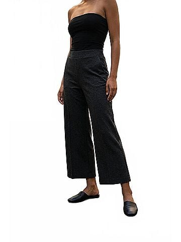 Jude Connally Lolly Denim Pants in Black Denim (view 2)
