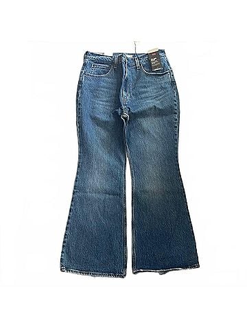 Levi's Premium 70's High Rise Flare Jeans in Blue (view 1)