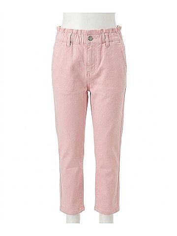 Petit Bateau Girls Corduroy Pants in Pink (view 1)