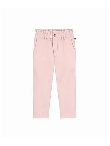 Petit Bateau Girls Corduroy Pants in Pink (view 2)