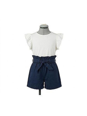 Petit Bateau Betsy Shorts in Navy (view 1)