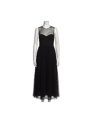 Hutch Women's Donya Pleated Gown in Black (view 1)