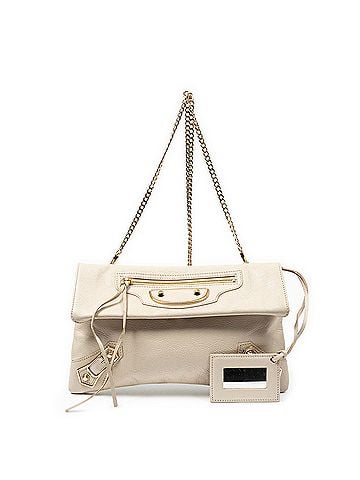 Balenciaga Metallic Edge Envelope Strap Clutch (view 1)