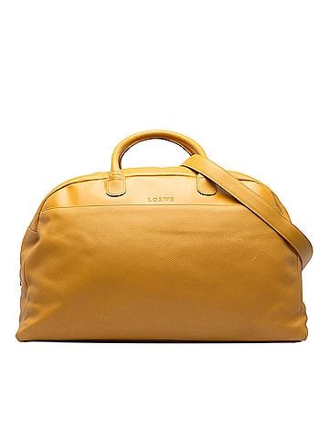 Loewe Leather Logo Travel Bag (view 1)
