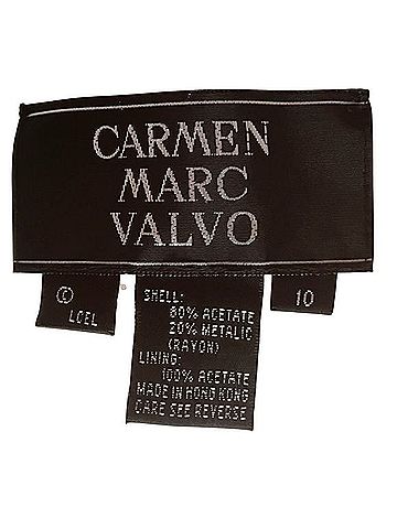 Carmen Marc Valvo formal Cocktail Dress (view 2)