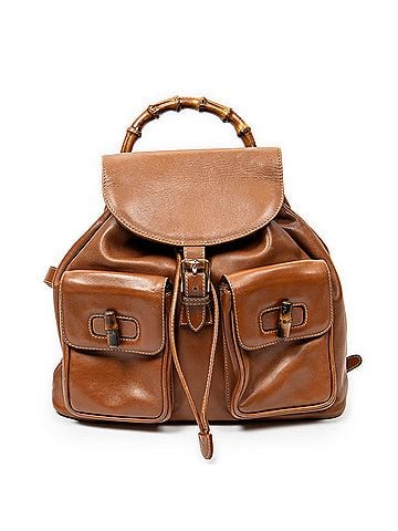 Gucci Large Bamboo Backpack (view 1)