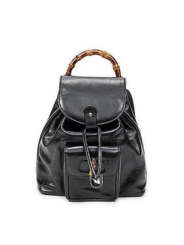 Gucci Mini Bamboo Backpack (view 1)
