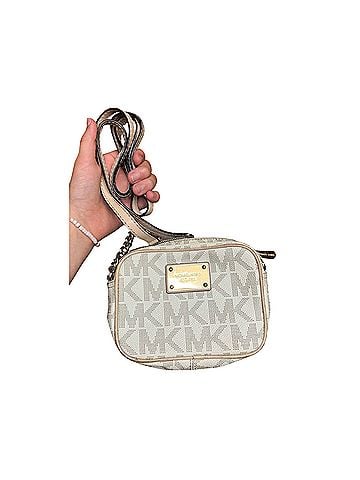 Michael Kors Jet Set Monogram Small bag Leather Crossbody Bag (view 1)