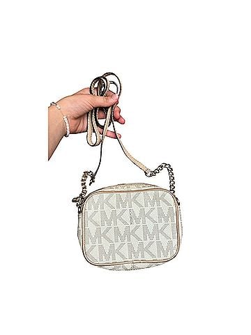 Michael Kors Jet Set Monogram Small bag Leather Crossbody Bag (view 2)