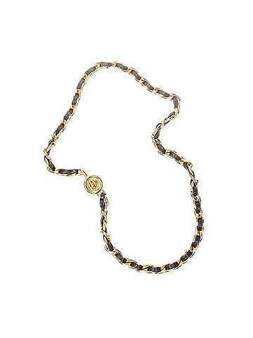 Chanel CC Leather Chain Belt (view 1)