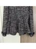 Mcginn Tweed Black White Burgundy Jacket Size 8 - photo 10
