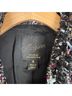 Mcginn Tweed Black White Burgundy Jacket Size 8 - photo 13