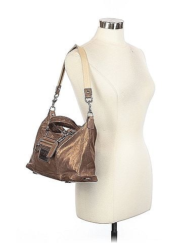 Coach Heart Poppy Coach Heart Poppy Leather Hobo (view 2)