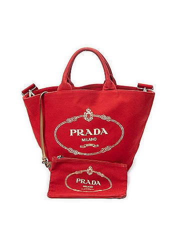Prada Canapa Shopping Tote (view 1)