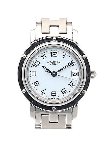 Hermès Hermes Clipper Watch, Stainless Steel CL4.210 Quartz Women's Watch (view 1)