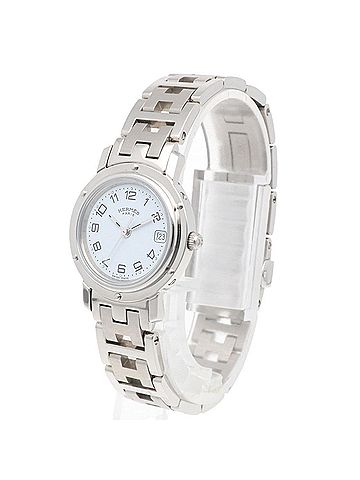 Hermès Hermes Clipper Watch, Stainless Steel CL4.210 Quartz Women's Watch (view 2)