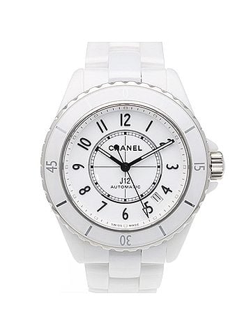 Chanel Chanel J12 Watch, White Ceramic, H5700, Automatic Winding, Overhauled and Polished, Men's CHANEL (view 1)
