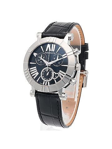 Tiffany & Co. Tiffany &amp; Co. Atlas Chrono Heart Date Watch - Stainless Steel Quartz for Men and Women (view 2)