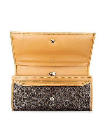 Céline Vintage Kiss Lock Continental Long Wallet (view 2)