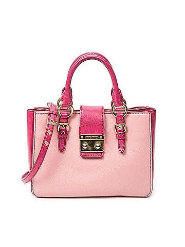 Miu Miu Bicolor Pushlock Tote (view 1)