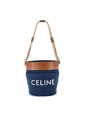 Céline Small Rope Bucket Bag (view 1)